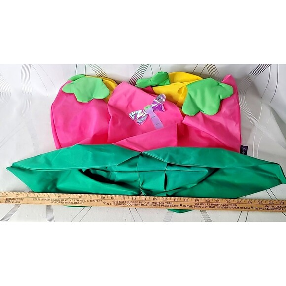 Vintage Windsport by Ganz Two Frogs in a Flower Spring Summer Yard‎ Flag RARE!! - Picture 14 of 16